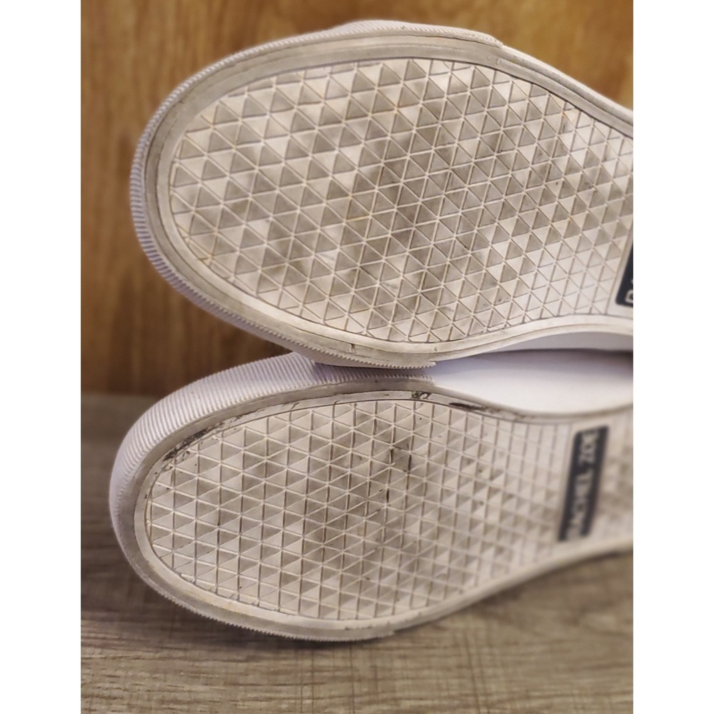 Rachel Zoe Leather Court Shoes Womens Size 6.5 White - Picture 8 of 11